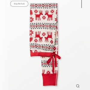 Dear Deer Women's Holiday Long John Pajama Pants